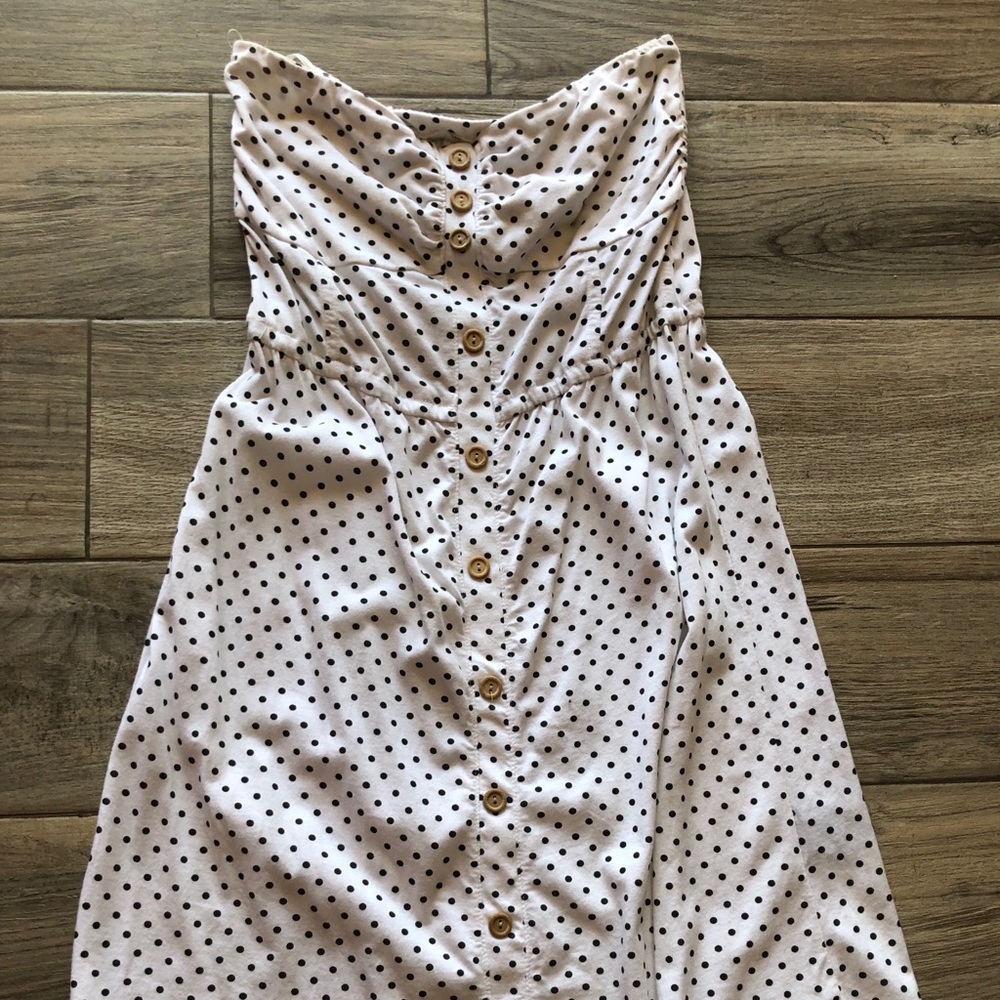 Strapless dress